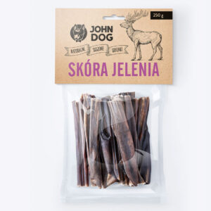 JOHNDOG for Dog's Skóra Jelenia 250g