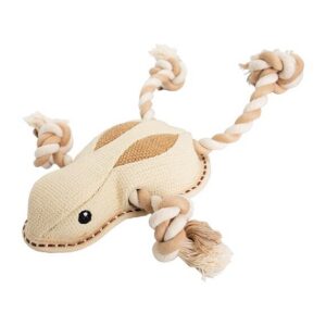 A05513 Żaba jutowa na sznurku 33cm