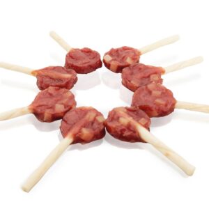 A04983 KIDDOG BUFFET LOLLIPOP lizak z mięsem kaczki i serem 9 cm/8 g [100 szt.]