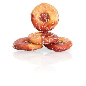 A04761 KIDDOG BUFFET Bajgiel z jagnięciną i kurczakiem ø 7,5 cm/ 34-36 g [30 szt.]