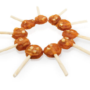 A04981 KIDDOG BUFFET LOLLIPOP lizak z kurczakiem i serem 9 cm/8 g [100szt.]