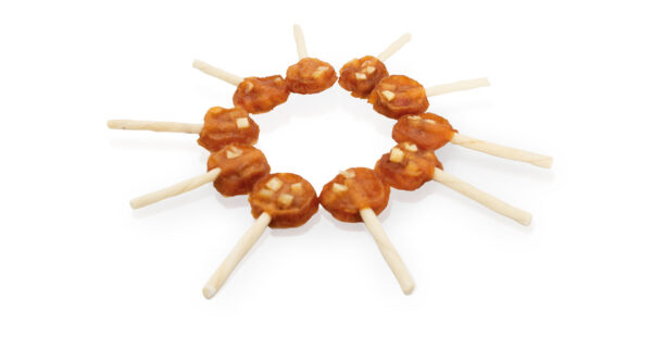 A04981 KIDDOG BUFFET LOLLIPOP lizak z kurczakiem i serem 9 cm/8 g [100szt.]