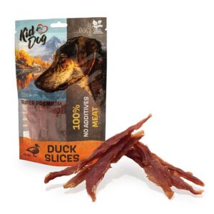 A05161 KIDDOG Super Premium 100% Pierś z kaczki bez dodatków, paski 80 g