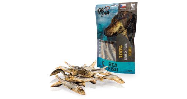 A05301 KIDDOG Super Premium Ryba - szproty morskie 100 g