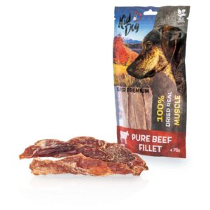 A05203 KIDDOG SUPER PREMIUM 100% wołowina czyste mięso mięśniowe bez dodatków 70 g