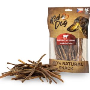 A77855 KIDDOG 100% Naturalna przekąska, jelita wołowe 12 cm / 120 g