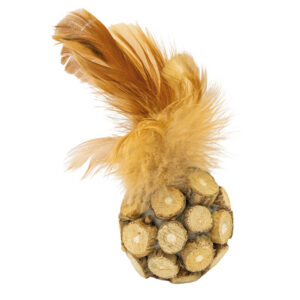 A41463 KOT MATATABI piłka z piórkami ø 5 cm