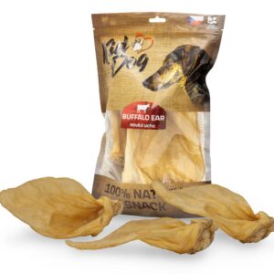 A77801 KIDDOG 100% Naturalny przysmak, naturalne uszy wołowe 5 szt. / 250 g