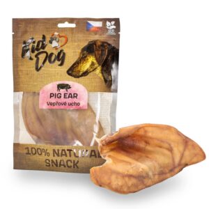 A77750 KIDDOG 100% Naturalny przysmak, Ucho wieprzowe 1 szt