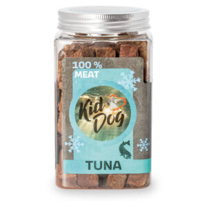 A05335 KIDDOG Super Premium 100% liofilizowane kostki tuńczyka - czyste mięso z tuńczyka, liofilizowane 75 g