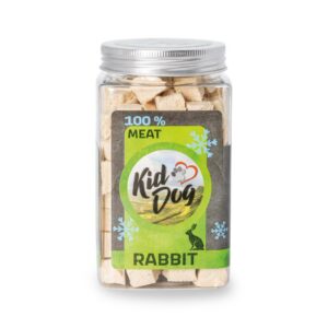 A05275 KIDDOG Super Premium 100% liofilizowane kostki królika - czyste liofilizowane mięśnie królika 70 g