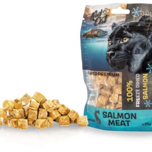 A33141 KIDDOG Super Premium 100% liofilizowany łosoś - liofilizowane mięso łososia, 25 g