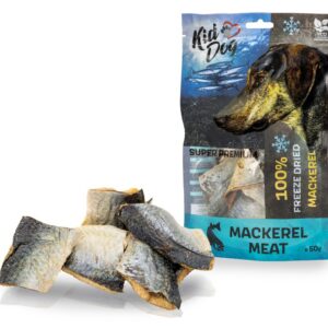 A05340 KIDDOG Super Premium 100% Makrela - kawałki czystego mięsa makreli, liofilizowane 50 g